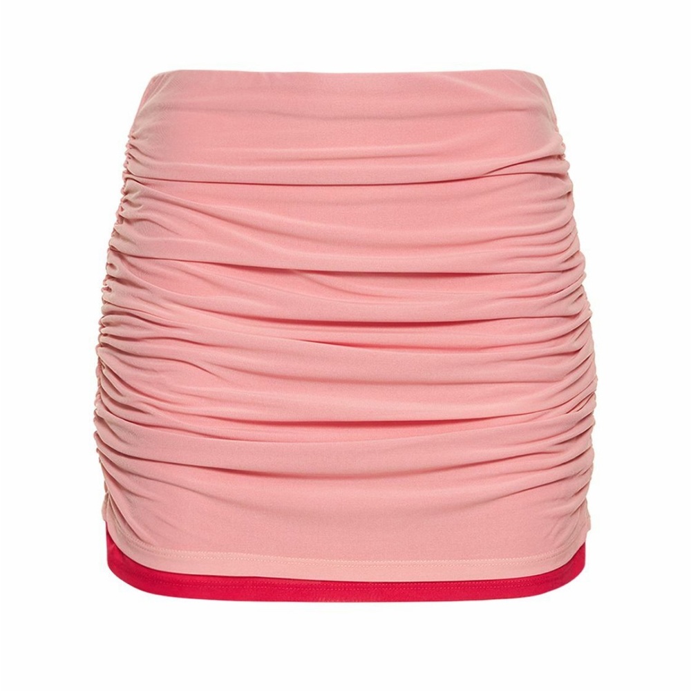 Simon Miller Vibrant Pink Mesh Skirt
